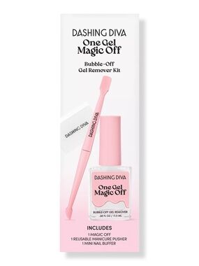 Dashing Diva One Gel Magic Off Bubble-Off Remover Kit, NEW
